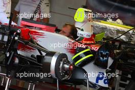 03.07.2008 Silverstone, England,  Toyota Racing, TF108 - Formula 1 World Championship, Rd 9, British Grand Prix, Thursday