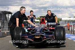 03.07.2008 Silverstone, England,  Scuderia Toro Rosso  - Formula 1 World Championship, Rd 9, British Grand Prix, Thursday