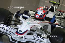 03.07.2008 Silverstone, England,  Robert Kubica (POL), BMW Sauber F1 Team  - Formula 1 World Championship, Rd 9, British Grand Prix, Thursday