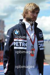 03.07.2008 Silverstone, England,  Nick Heidfeld (GER), BMW Sauber F1 Team - Formula 1 World Championship, Rd 9, British Grand Prix, Thursday