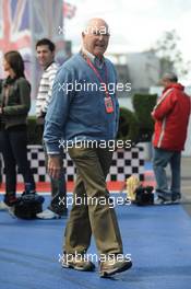 03.07.2008 Silverstone, England,  Murray Walker (GBR) - Formula 1 World Championship, Rd 9, British Grand Prix, Thursday