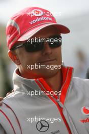 03.07.2008 Silverstone, England,  Heikki Kovalainen (FIN), McLaren Mercedes - Formula 1 World Championship, Rd 9, British Grand Prix, Thursday