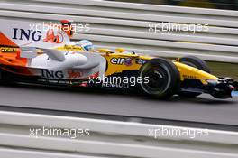 18.07.2008 Hockenheim, Germany,  Fernando Alonso (ESP), Renault F1 Team  - Formula 1 World Championship, Rd 10, German Grand Prix, Friday Practice