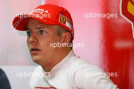 18.07.2008 Hockenheim, Germany,  Kimi Raikkonen (FIN), Räikkönen, Scuderia Ferrari - Formula 1 World Championship, Rd 10, German Grand Prix, Friday Practice
