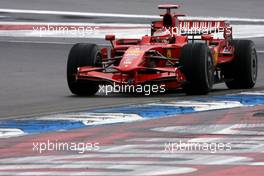 18.07.2008 Hockenheim, Germany,  Kimi Raikkonen (FIN), Räikkönen, Scuderia Ferrari  - Formula 1 World Championship, Rd 10, German Grand Prix, Friday Practice