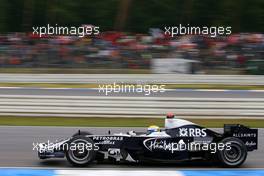 18.07.2008 Hockenheim, Germany,  Nico Rosberg (GER), Williams F1 Team  - Formula 1 World Championship, Rd 10, German Grand Prix, Friday Practice