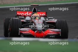 18.07.2008 Hockenheim, Germany,  Lewis Hamilton (GBR), McLaren Mercedes, MP4-23 - Formula 1 World Championship, Rd 10, German Grand Prix, Friday Practice