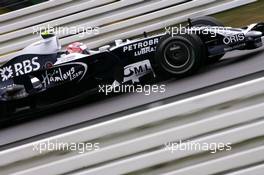 18.07.2008 Hockenheim, Germany,  Kazuki Nakajima (JPN), Williams F1 Team  - Formula 1 World Championship, Rd 10, German Grand Prix, Friday Practice