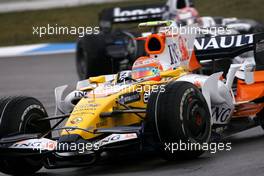 18.07.2008 Hockenheim, Germany,  Nelson Piquet Jr (BRA), Renault F1 Team  - Formula 1 World Championship, Rd 10, German Grand Prix, Friday Practice