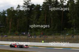 18.07.2008 Hockenheim, Germany,  Lewis Hamilton (GBR), McLaren Mercedes, MP4-23 - Formula 1 World Championship, Rd 10, German Grand Prix, Friday Practice