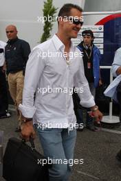 18.07.2008 Hockenheim, Germany,  Michael Schumacher (GER), Test Driver, Scuderia Ferrari - Formula 1 World Championship, Rd 10, German Grand Prix, Friday