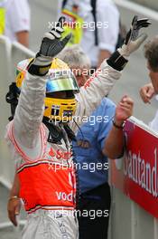 20.07.2008 Hockenheim, Germany,  Lewis Hamilton (GBR), McLaren Mercedes - Formula 1 World Championship, Rd 10, German Grand Prix, Sunday Podium