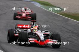 20.07.2008 Hockenheim, Germany,  Lewis Hamilton (GBR), McLaren Mercedes  - Formula 1 World Championship, Rd 10, German Grand Prix, Sunday Race