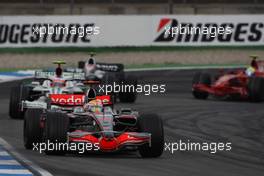 20.07.2008 Hockenheim, Germany,  Lewis Hamilton (GBR), McLaren Mercedes, MP4-23 - Formula 1 World Championship, Rd 10, German Grand Prix, Sunday Race