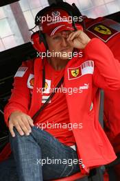 19.07.2008 Hockenheim, Germany,  Michael Schumacher (GER), Test Driver, Scuderia Ferrari - Formula 1 World Championship, Rd 10, German Grand Prix, Saturday Practice