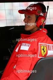 19.07.2008 Hockenheim, Germany,  Michael Schumacher (GER), Test Driver, Scuderia Ferrari - Formula 1 World Championship, Rd 10, German Grand Prix, Saturday Practice