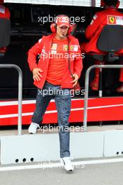 19.07.2008 Hockenheim, Germany,  Michael Schumacher (GER), Scuderia Ferrari - Formula 1 World Championship, Rd 10, German Grand Prix, Saturday Practice