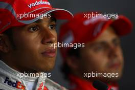 20.07.2008 Hockenheim, Germany,  1st, Lewis Hamilton (GBR), McLaren Mercedes - Formula 1 World Championship, Rd 10, German Grand Prix, Sunday Press Conference