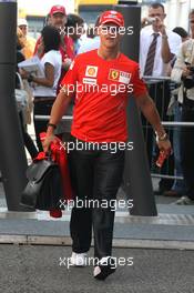 20.07.2008 Hockenheim, Germany,  Michael Schumacher (GER), Test Driver, Scuderia Ferrari - Formula 1 World Championship, Rd 10, German Grand Prix, Sunday