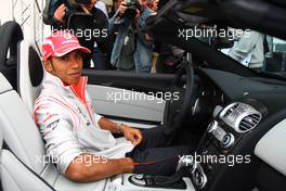 17.07.2008 Hockenheim, Germany,  Lewis Hamilton (GBR), McLaren Mercedes - Formula 1 World Championship, Rd 10, German Grand Prix, Thursday