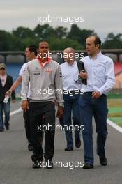 17.07.2008 Hockenheim, Germany,  Lewis Hamilton (GBR), McLaren Mercedes - Formula 1 World Championship, Rd 10, German Grand Prix, Thursday