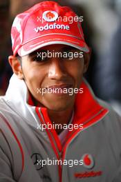 17.07.2008 Hockenheim, Germany,  Lewis Hamilton (GBR), McLaren Mercedes - Formula 1 World Championship, Rd 10, German Grand Prix, Thursday