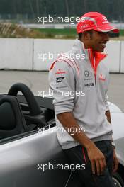 17.07.2008 Hockenheim, Germany,  Lewis Hamilton (GBR), McLaren Mercedes - Formula 1 World Championship, Rd 10, German Grand Prix, Thursday