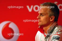 17.07.2008 Hockenheim, Germany,  Lewis Hamilton (GBR), McLaren Mercedes and Heikki Kovalainen (FIN), McLaren Mercedes, Vodafone, Music Quiz - Formula 1 World Championship, Rd 10, German Grand Prix, Thursday