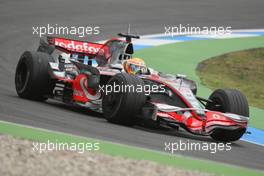 08.07.2008 Hockenheim, Germany,  Lewis Hamilton (GBR), McLaren Mercedes - Formula 1 Testing, Hockenheim