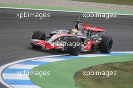 08.07.2008 Hockenheim, Germany,  Lewis Hamilton (GBR), McLaren Mercedes - Formula 1 Testing, Hockenheim