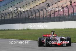 09.07.2008 Hockenheim, Germany,  Lewis Hamilton (GBR), McLaren Mercedes - Formula 1 Testing, Hockenheim