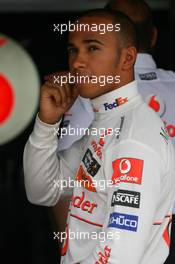 01.08.2008 Budapest, Hungary,  Lewis Hamilton (GBR), McLaren Mercedes - Formula 1 World Championship, Rd 11, Hungarian Grand Prix, Friday Practice