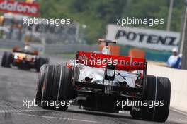 01.08.2008 Budapest, Hungary,  Lewis Hamilton (GBR), McLaren Mercedes, MP4-23 - Formula 1 World Championship, Rd 11, Hungarian Grand Prix, Friday Practice