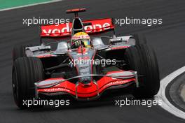 01.08.2008 Budapest, Hungary,  Lewis Hamilton (GBR), McLaren Mercedes, MP4-23 - Formula 1 World Championship, Rd 11, Hungarian Grand Prix, Friday Practice