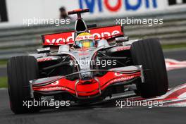 01.08.2008 Budapest, Hungary,  Lewis Hamilton (GBR), McLaren Mercedes, MP4-23 - Formula 1 World Championship, Rd 11, Hungarian Grand Prix, Friday Practice