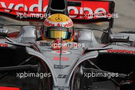 01.08.2008 Budapest, Hungary,  Lewis Hamilton (GBR), McLaren Mercedes, MP4-23 - Formula 1 World Championship, Rd 11, Hungarian Grand Prix, Friday Practice