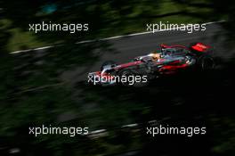 01.08.2008 Budapest, Hungary,  Lewis Hamilton (GBR), McLaren Mercedes, MP4-23 - Formula 1 World Championship, Rd 11, Hungarian Grand Prix, Friday Practice