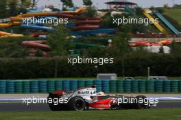 01.08.2008 Budapest, Hungary,  Lewis Hamilton (GBR), McLaren Mercedes, MP4-23 - Formula 1 World Championship, Rd 11, Hungarian Grand Prix, Friday Practice