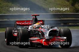 03.08.2008 Budapest, Hungary,  Lewis Hamilton (GBR), McLaren Mercedes, MP4-23 - Formula 1 World Championship, Rd 11, Hungarian Grand Prix, Sunday Race