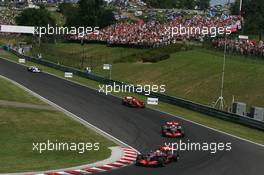 03.08.2008 Budapest, Hungary,  Lewis Hamilton (GBR), McLaren Mercedes, MP4-23 - Formula 1 World Championship, Rd 11, Hungarian Grand Prix, Sunday Race