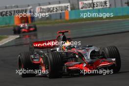 03.08.2008 Budapest, Hungary,  Lewis Hamilton (GBR), McLaren Mercedes, MP4-23 - Formula 1 World Championship, Rd 11, Hungarian Grand Prix, Sunday Race