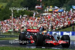 03.08.2008 Budapest, Hungary,  Lewis Hamilton (GBR), McLaren Mercedes, MP4-23 - Formula 1 World Championship, Rd 11, Hungarian Grand Prix, Sunday Race