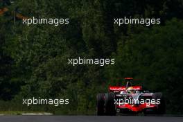 02.08.2008 Budapest, Hungary,  Lewis Hamilton (GBR), McLaren Mercedes, MP4-23 - Formula 1 World Championship, Rd 11, Hungarian Grand Prix, Saturday Practice