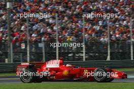 12.09.2008 Monza, Italy,  Kimi Raikkonen (FIN), Räikkönen, Scuderia Ferrari, F2008 - Formula 1 World Championship, Rd 14, Italian Grand Prix, Friday Practice