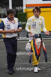 12.09.2008 MOnza, Italy,  Fernando Alonso (ESP), Renault F1 Team - Formula 1 World Championship, Rd 14, Italian Grand Prix, Friday