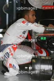 12.09.2008 MOnza, Italy,  Lewis Hamilton (GBR), McLaren Mercedes - Formula 1 World Championship, Rd 14, Italian Grand Prix, Friday Practice