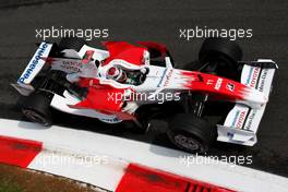 12.09.2008 Monza, Italy,  Jarno Trulli (ITA), Toyota Racing, TF108 - Formula 1 World Championship, Rd 14, Italian Grand Prix, Friday Practice