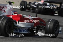 12.09.2008 Monza, Italy,  Timo Glock (GER), Toyota F1 Team, TF108 - Formula 1 World Championship, Rd 14, Italian Grand Prix, Friday Practice
