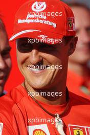 12.09.2008 MOnza, Italy,  Michael Schumacher (GER), Test Driver, Scuderia Ferrari - Formula 1 World Championship, Rd 14, Italian Grand Prix, Friday