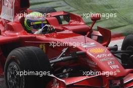 12.09.2008 Monza, Italy,  Felipe Massa (BRA), Scuderia Ferrari, F2008 - Formula 1 World Championship, Rd 14, Italian Grand Prix, Friday Practice